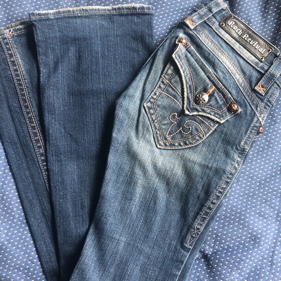 Rock Revival Gwen Bootcut Denim Jeans - Picture 1 of 3